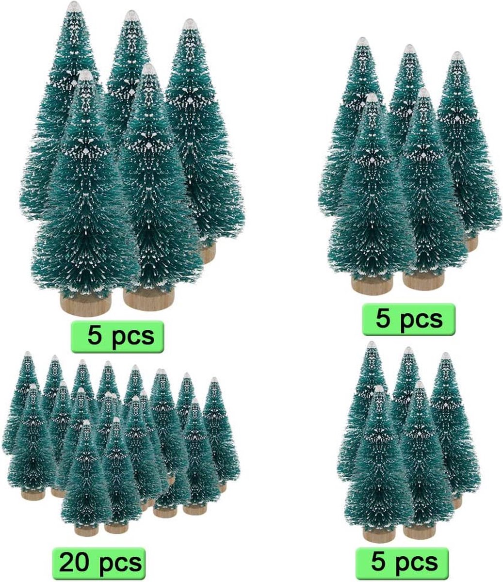 Kunstkerstboom Premium 23,5x16x6,5 cm