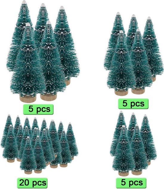 Kunstkerstboom Premium 23,5x16x6,5 cm