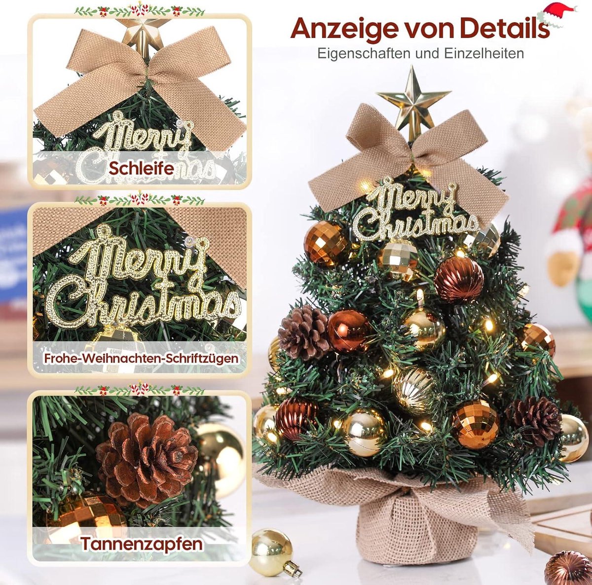 Kunstkerstboom Premium 30x30x40 cm
