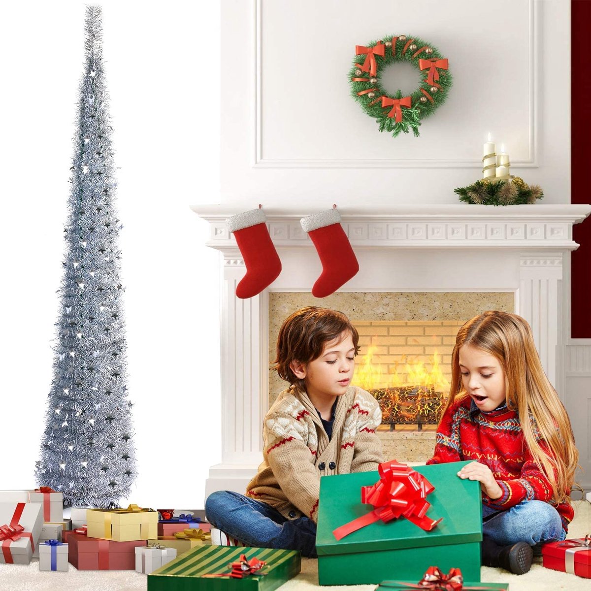 Kunstkerstboom Premium 30x30x8 cm