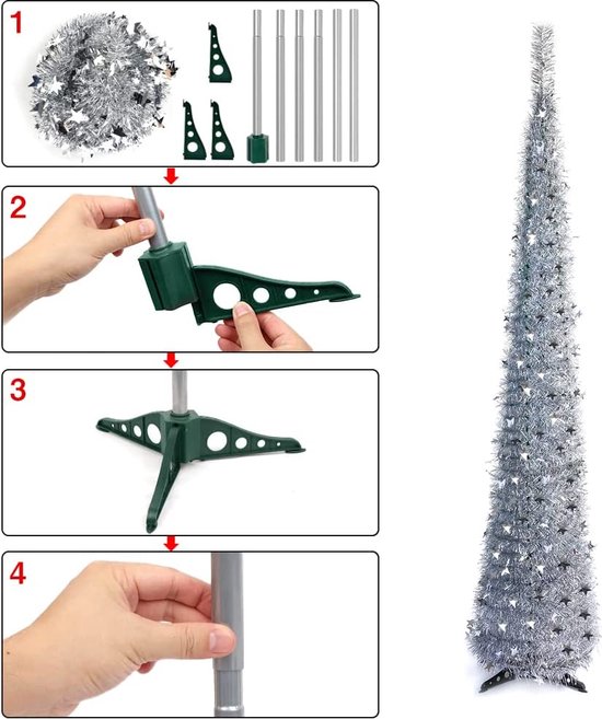 Kunstkerstboom Premium 30x30x8 cm