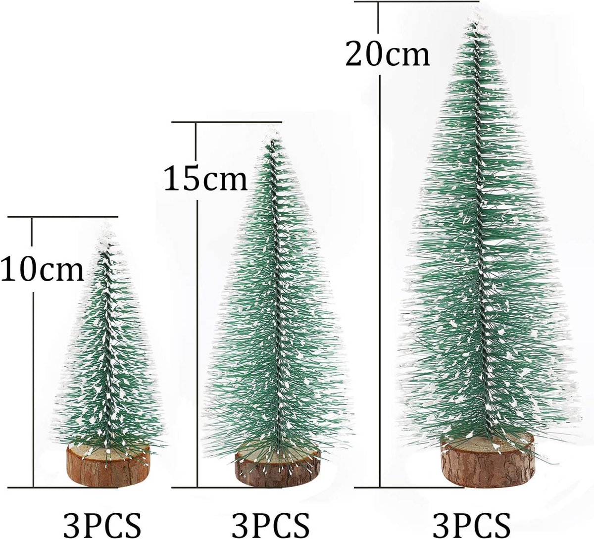 Kunstkerstboom Premium 31,4x21,2x8,8 cm