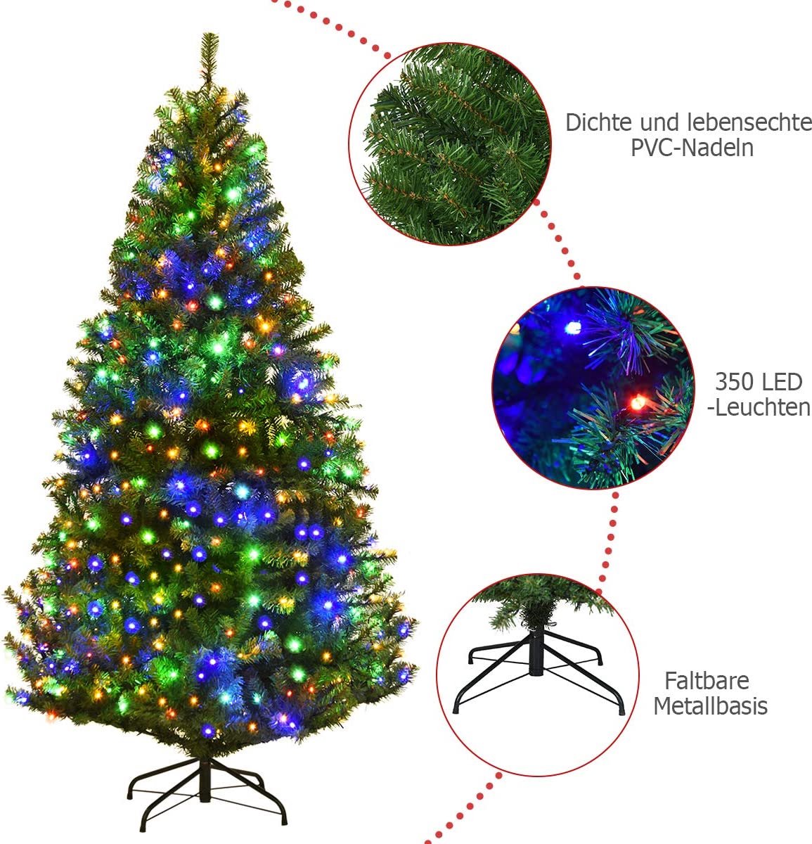 Kunstkerstboom Premium 35 x 120 cm