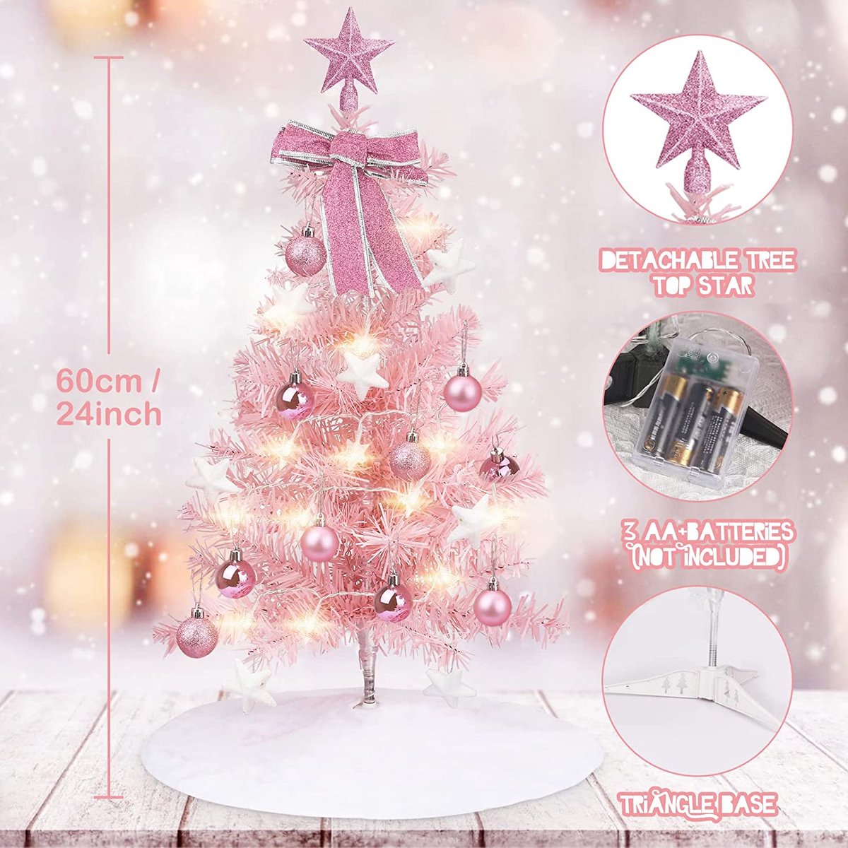 Kunstkerstboom Premium 35x35x60 cm