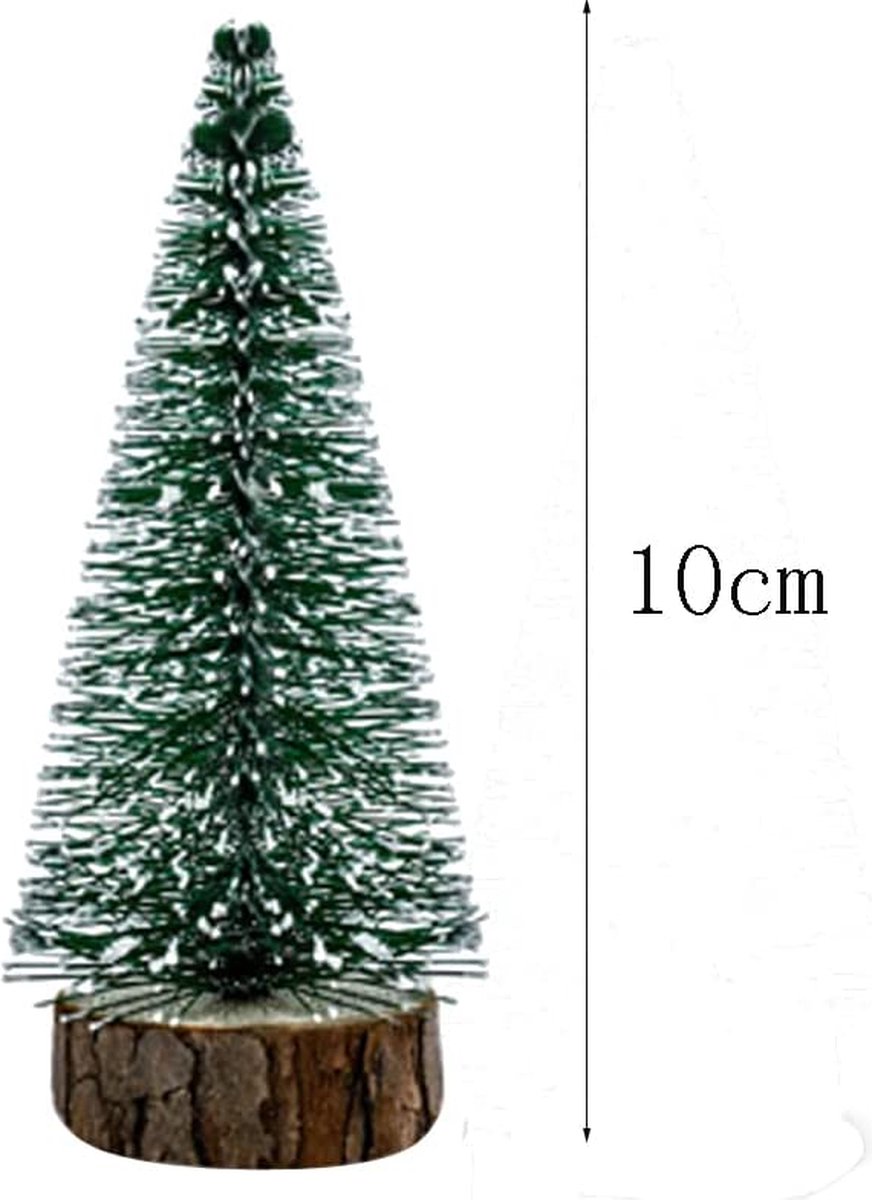 Kunstkerstboom Premium 5x5x10 cm