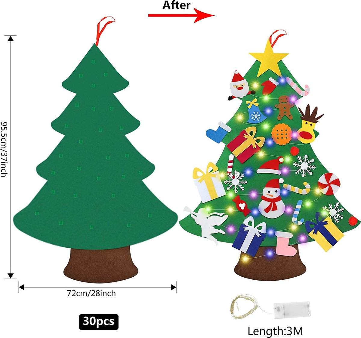 Kunstkerstboom Premium 72x72x95,5 cm
