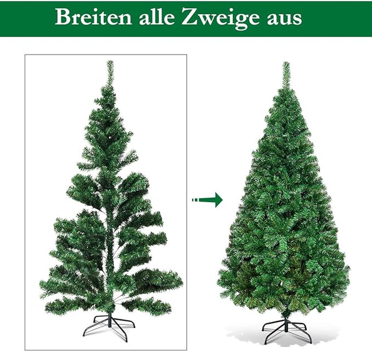Kunstkerstboom Premium 75x75x150 cm