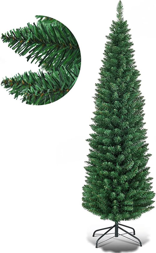Kunstkerstboom Pvc 150 cm Groen Metalen Standaard