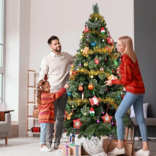 Kunstkerstboom PVC 155 cm