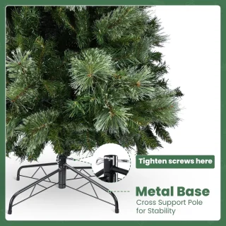 Kunstkerstboom PVC 155 cm