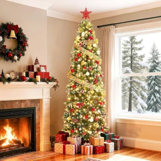 Kunstkerstboom PVC 180 cm