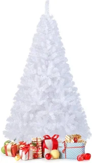 Kunstkerstboom PVC 180 cm sneeuwwit