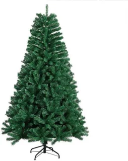Kunstkerstboom pvc 240 cm met metalen standaard