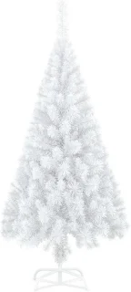 Kunstkerstboom PVC 240 cm wit