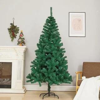 Kunstkerstboom pvc dennenboom 120 cm