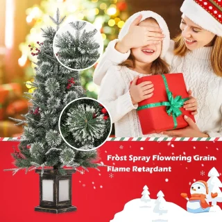 Kunstkerstboom PVC dennenboom 125 cm