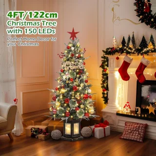 Kunstkerstboom PVC dennenboom 125 cm