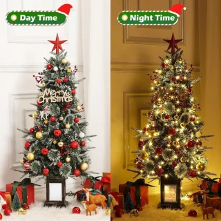Kunstkerstboom PVC dennenboom 125 cm