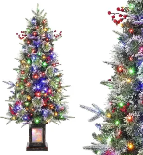 Kunstkerstboom PVC dennenboom 125 cm