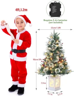 Kunstkerstboom PVC dennenboom 90 cm