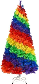 Kunstkerstboom Regenboog 213 cm