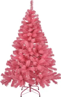 kunstkerstboom roze 120 cm