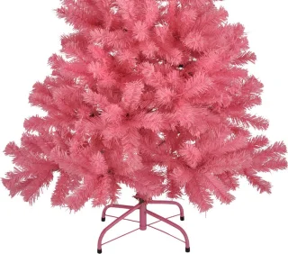 kunstkerstboom roze 120 cm
