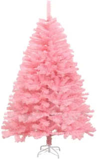 Kunstkerstboom – roze 1,5 m