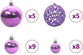 Kunstkerstboom Roze 150 cm