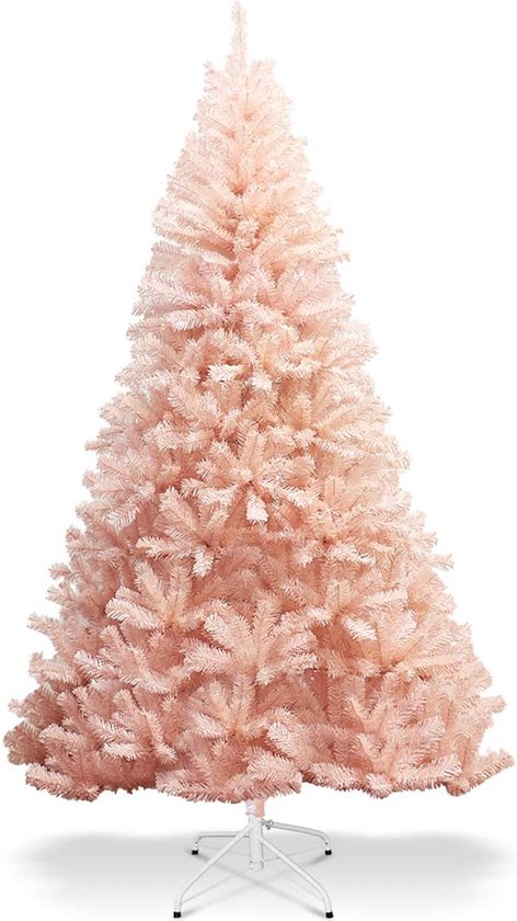 Kunstkerstboom Roze 180 cm met Metalen Standaard
