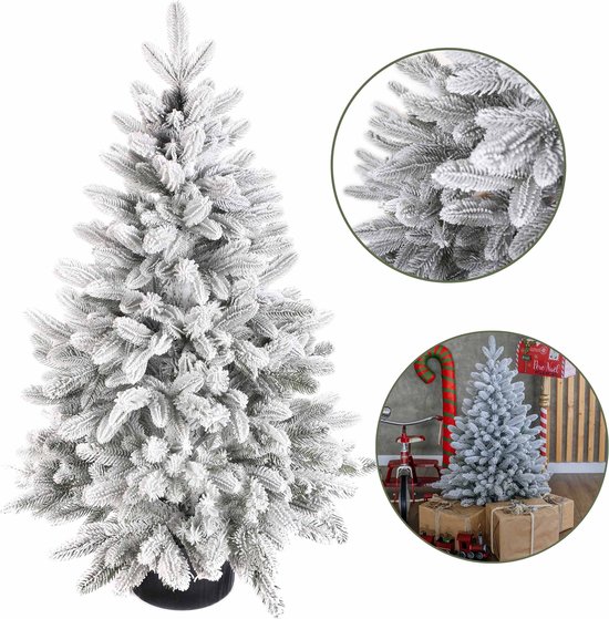 Kunstkerstboom Scandinavische Spar PE 140 cm in Pot