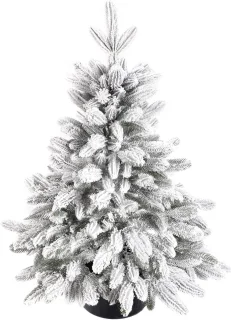 Kunstkerstboom Scandinavische Spar PE 80 cm in Pot