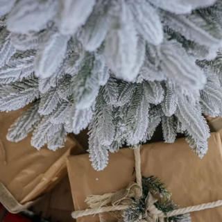 Kunstkerstboom Scandinavische Spar PE 80 cm in Pot