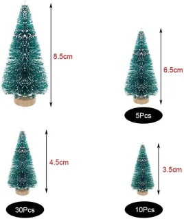Kunstkerstboom Set 50 - Dennentafeldecoratie, Groen