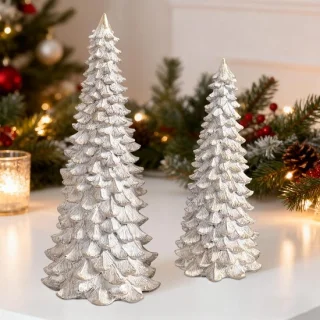 Kunstkerstboom set van 2