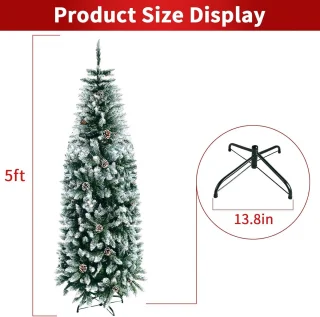Kunstkerstboom Slank 150 cm