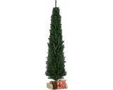 Kunstkerstboom slank - 210 cm - groen