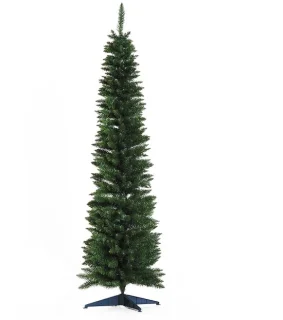 Kunstkerstboom smal, 180 cm, groen