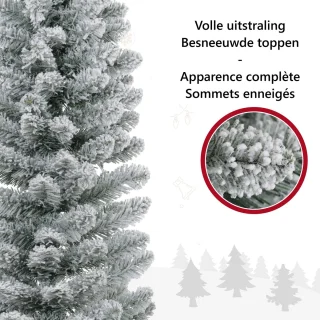 Kunstkerstboom Smal 210 cm Groen
