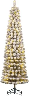 Kunstkerstboom smalle boom groen 185 cm