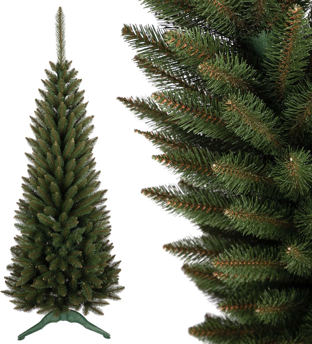 Kunstkerstboom Smalle Spar PVC 90 cm