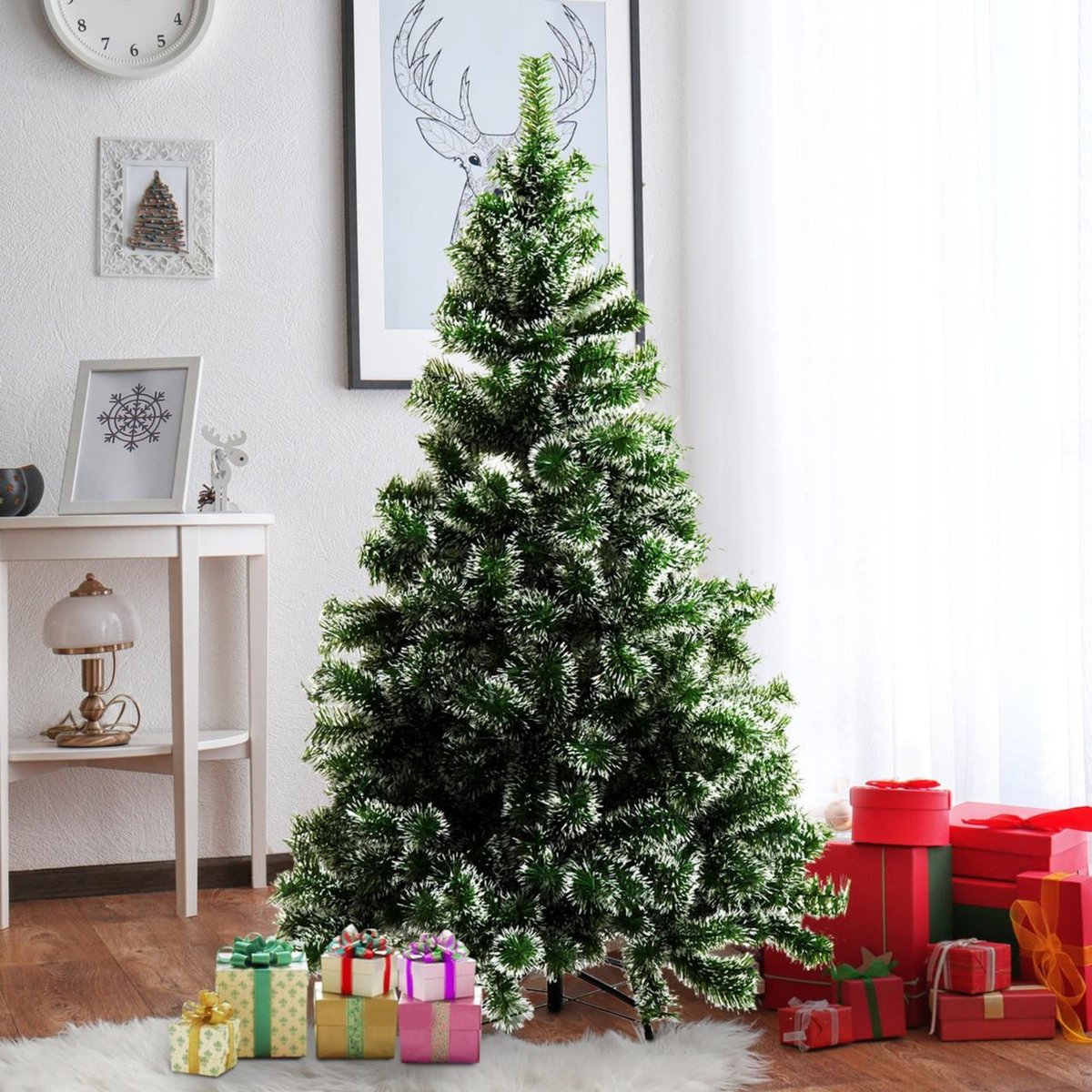 Kunstkerstboom Sneeuw 150 cm