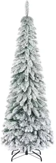 Kunstkerstboom Sneeuw 180 cm Slim Pencil Tree