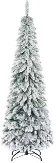Kunstkerstboom Sneeuw 180 cm Slim Pencil Tree