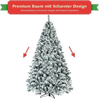 Kunstkerstboom sneeuw