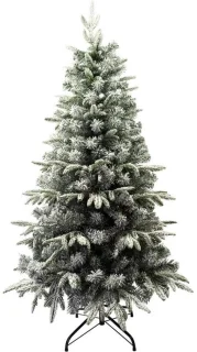 Kunstkerstboom Sneeuw met metalen standaard, diverse hoogtes