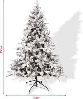 Kunstkerstboom Sneeuwboom 150 cm