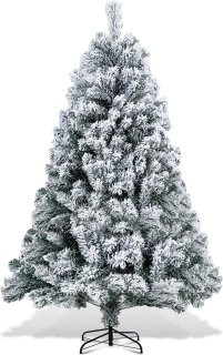 Kunstkerstboom Sneeuwden PVC 180 cm met metalen standaard