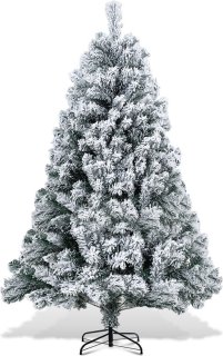 Kunstkerstboom Sneeuwden PVC 180 cm met metalen standaard