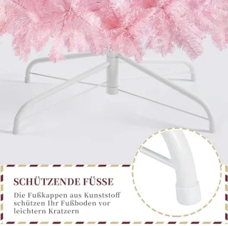 Kunstkerstboom Spar 154 cm Roze